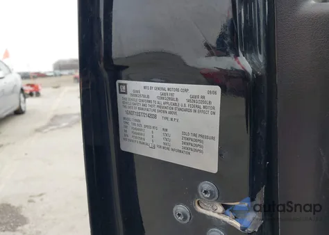 2007 Chevrolet Trailblazer Lt from USA, damaged, VIN 1GNDT13S772142038